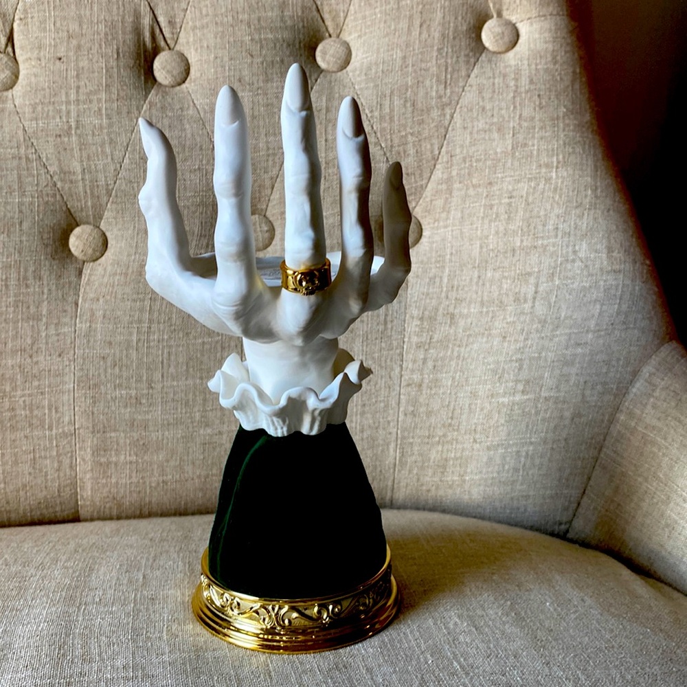 Bath and Body Works witch hand single wick candle holder
